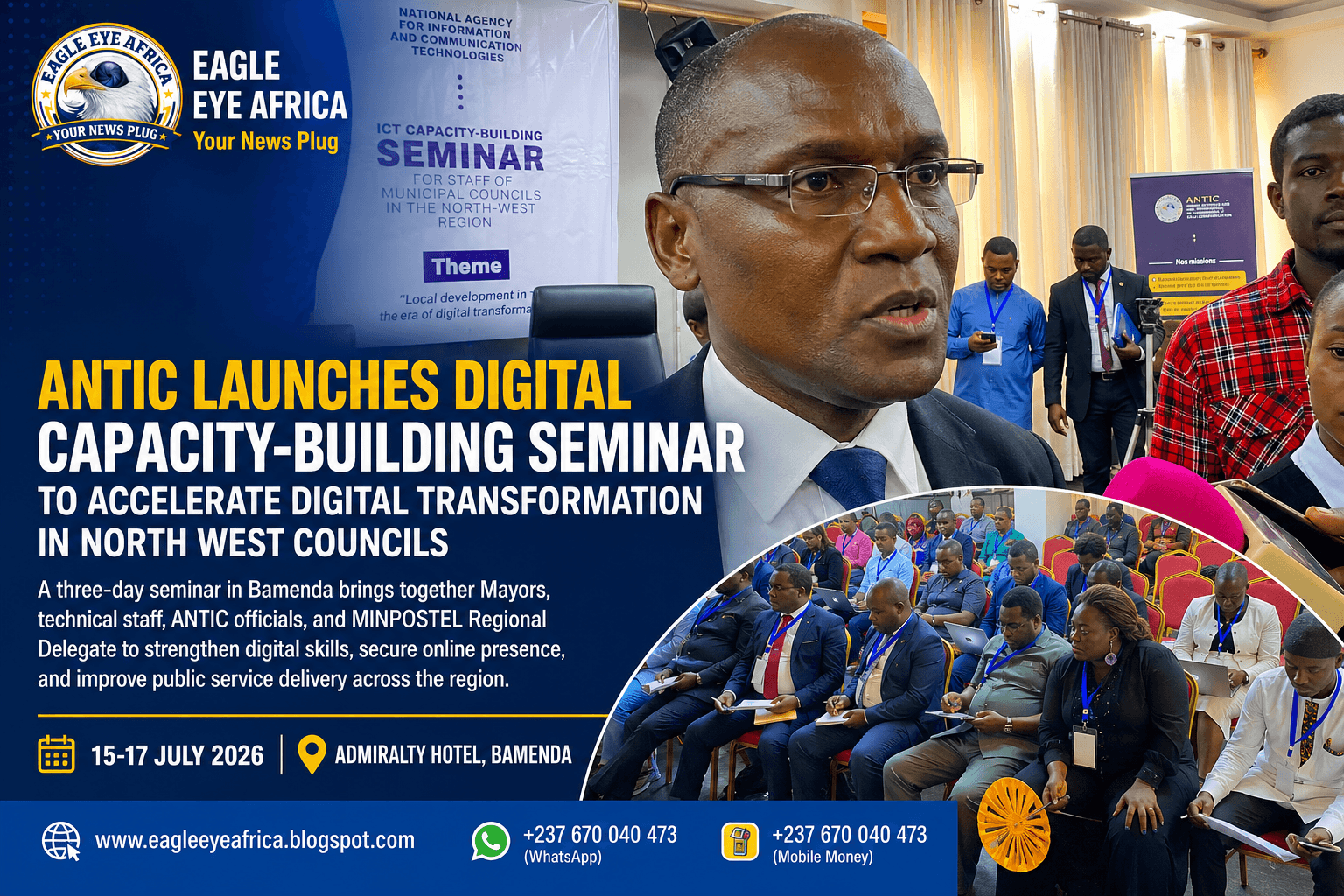 ANTIC Launches Digital Capacity-Building Seminar to Accelerate Digital Transformation in North West Councils