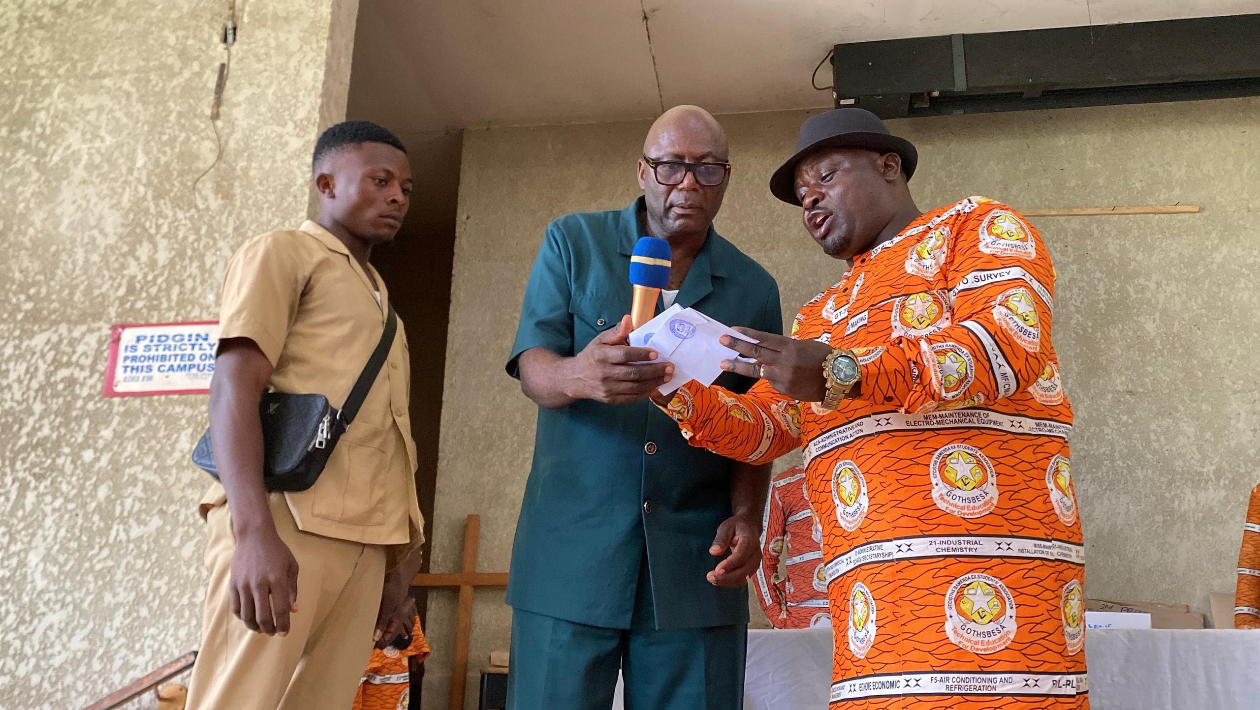 Ex-Students of GTHS Bamenda Return to Inspire, Reward and Support Students