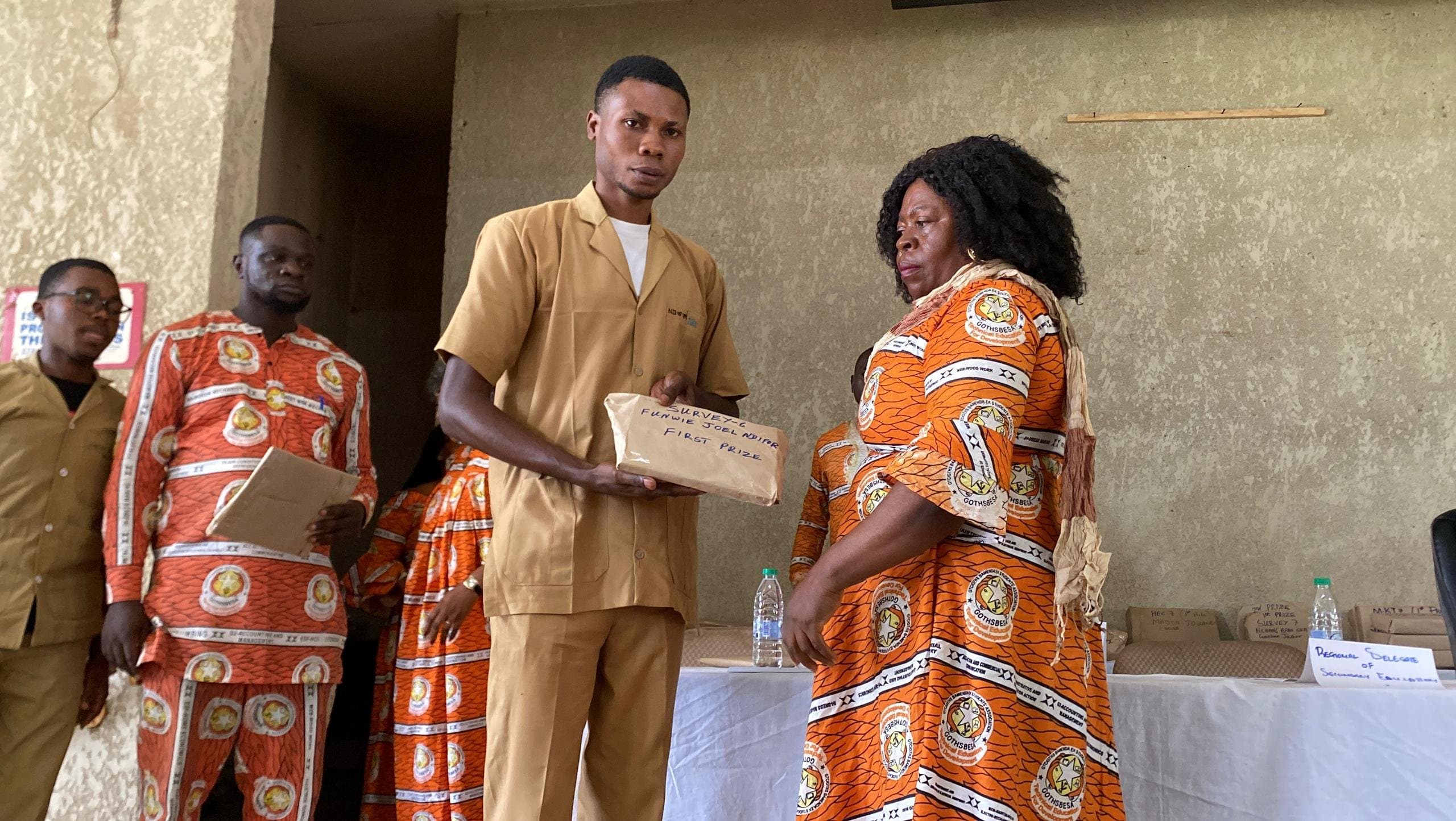 Ex-Students of GTHS Bamenda Return to Inspire, Reward and Support Students