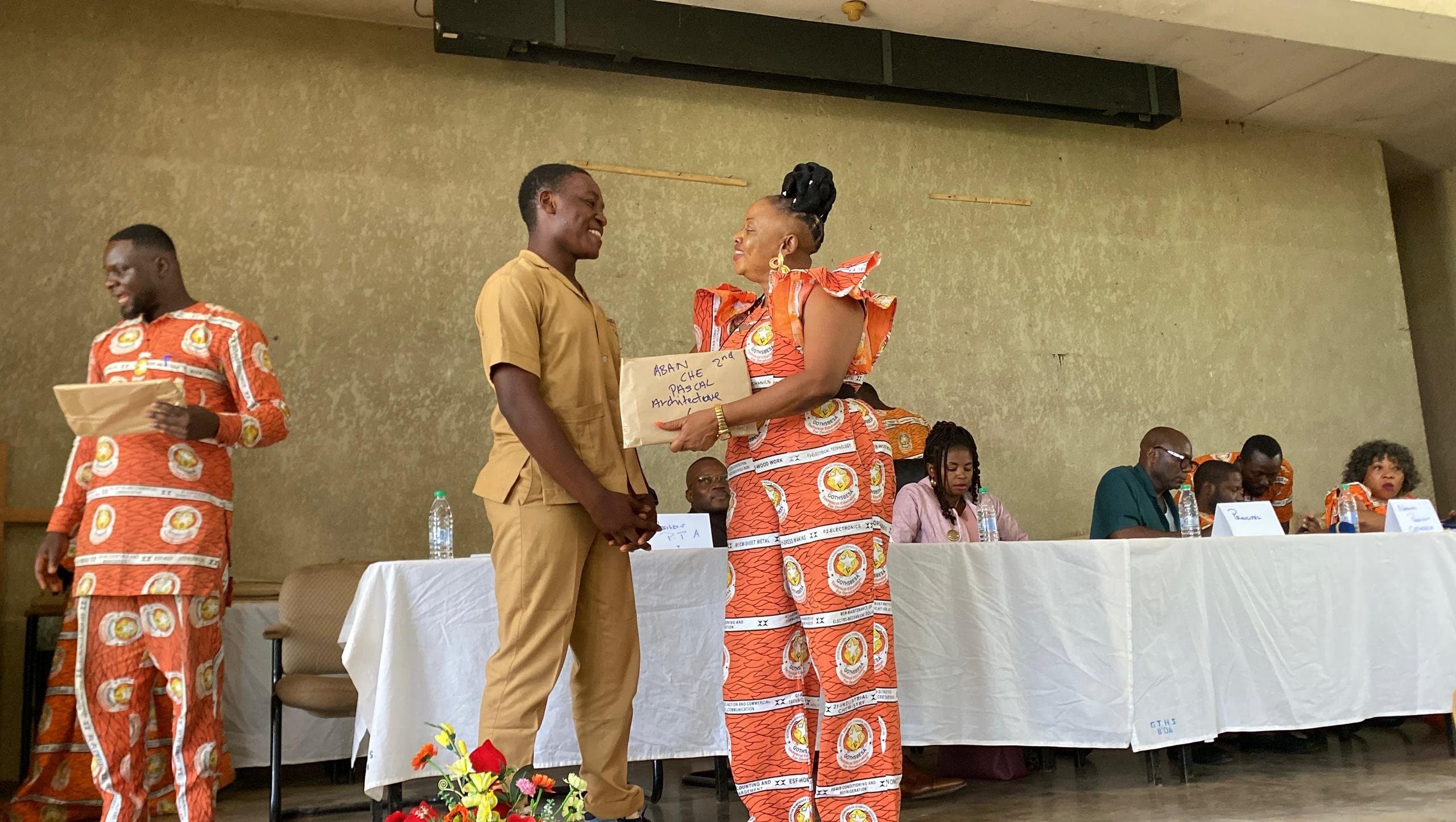 Ex-Students of GTHS Bamenda Return to Inspire, Reward and Support Students