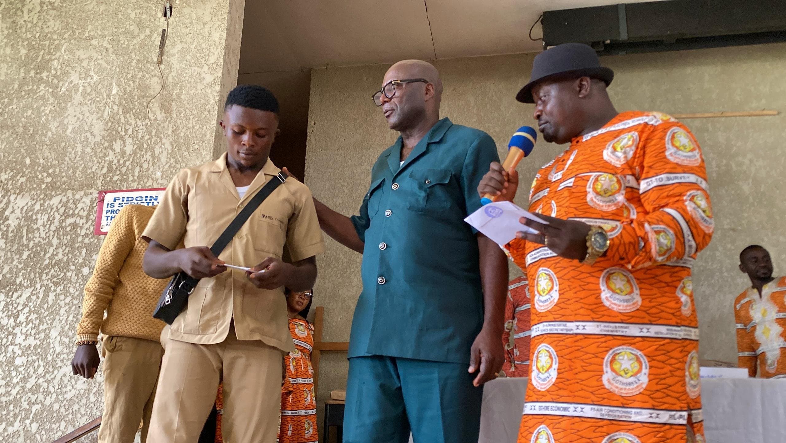 Ex-Students of GTHS Bamenda Return to Inspire, Reward and Support Students