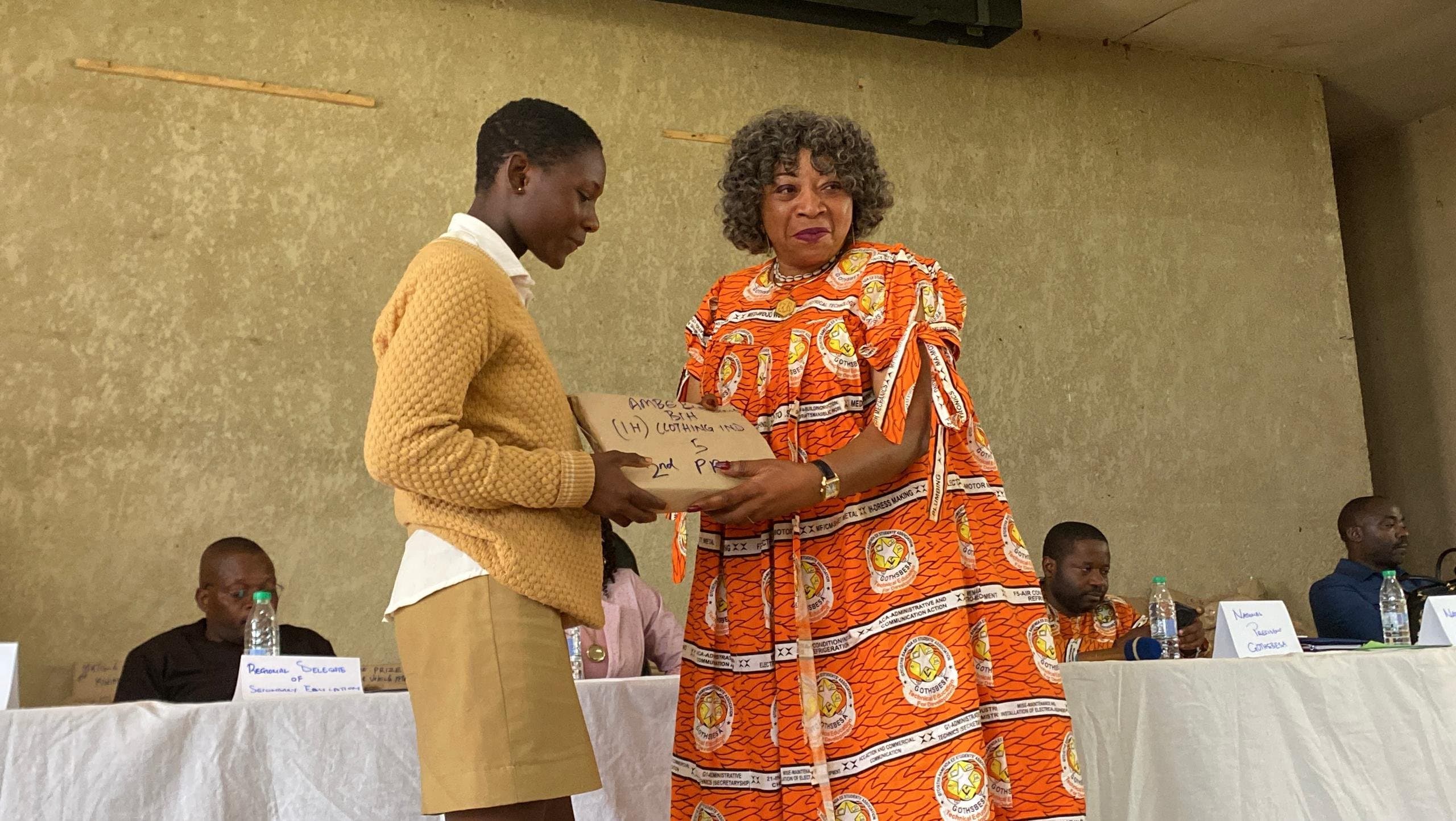 Ex-Students of GTHS Bamenda Return to Inspire, Reward and Support Students