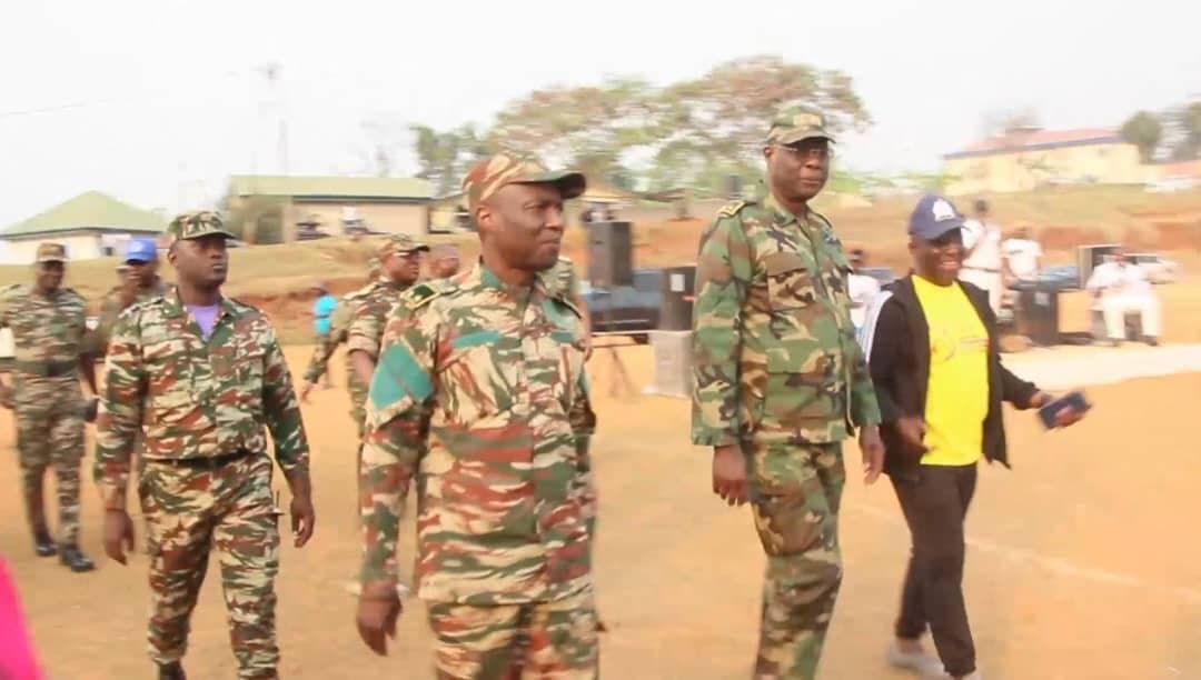 Women in Uniform Celebrate Strength and Solidarity Ahead of International Women’s Day in Bamenda
