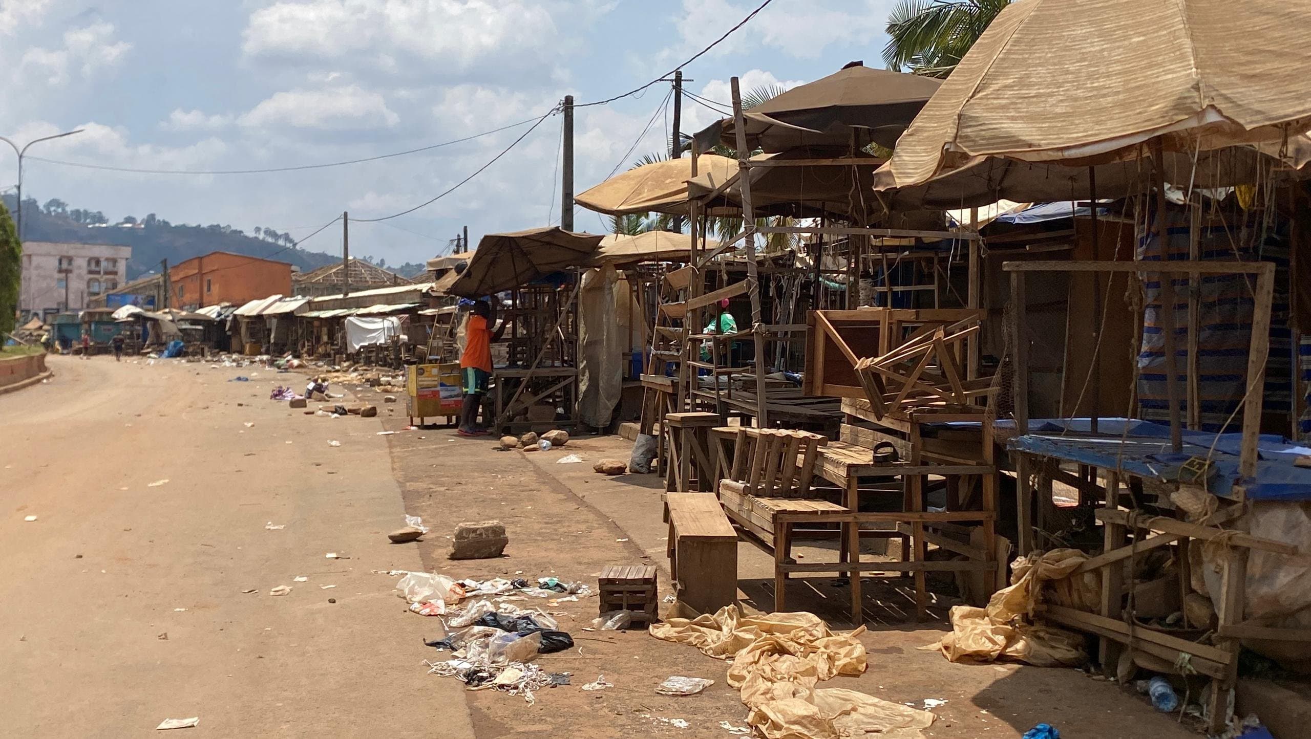 Bamenda City Council Clears Commercial Avenue Ahead of Papal Visit