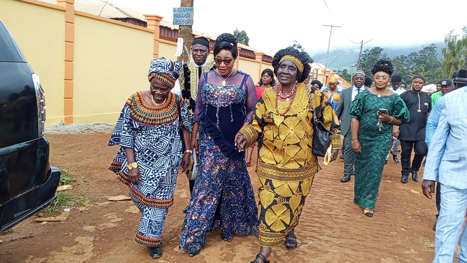 Dr. Tama Mumah Emmanuel and Family Donate U-Shaped Fence, Borehole, and Water Stand to Bamenda One Subdivisional Hospital