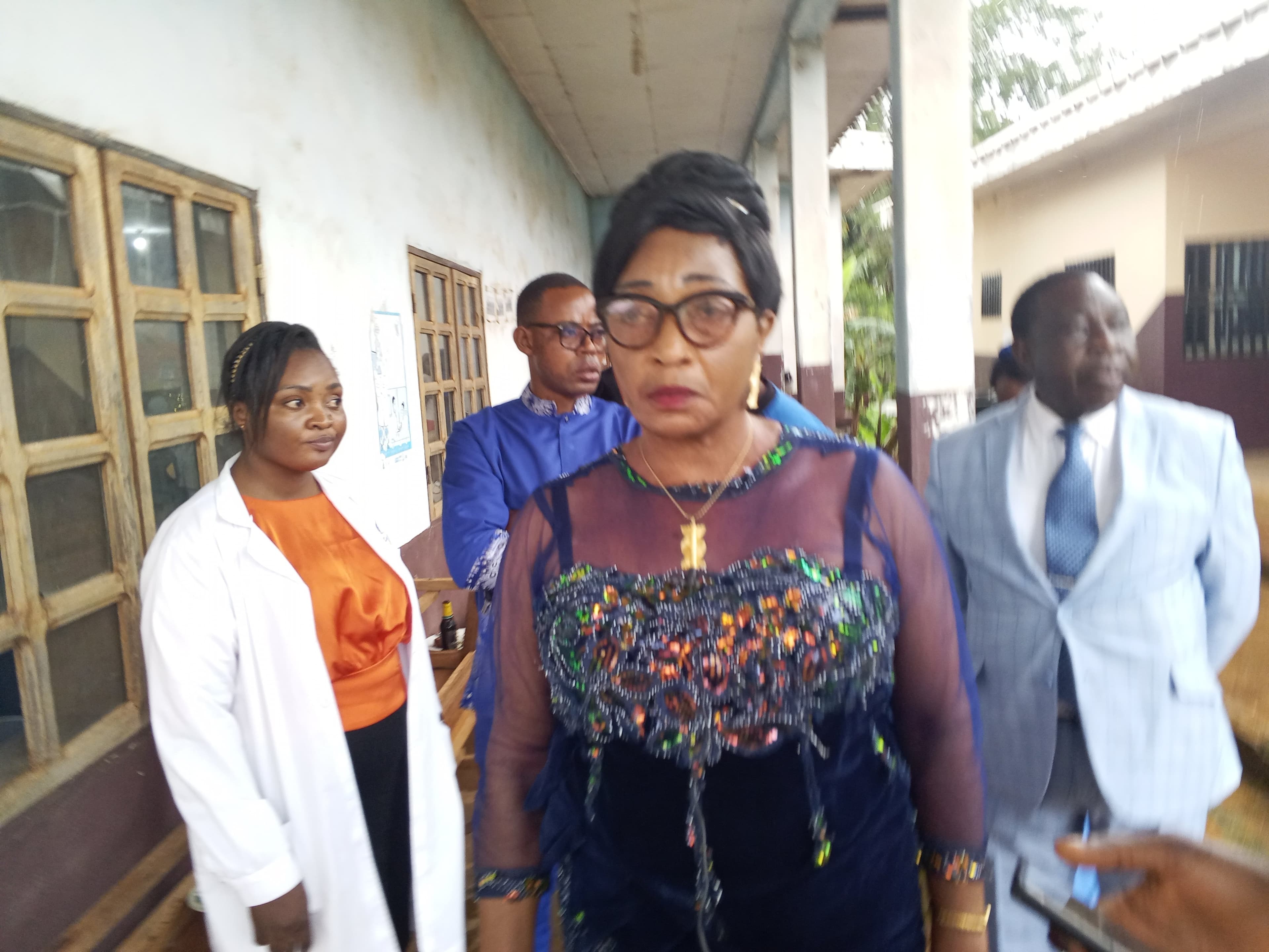 Dr. Tama Mumah Emmanuel and Family Donate U-Shaped Fence, Borehole, and Water Stand to Bamenda One Subdivisional Hospital
