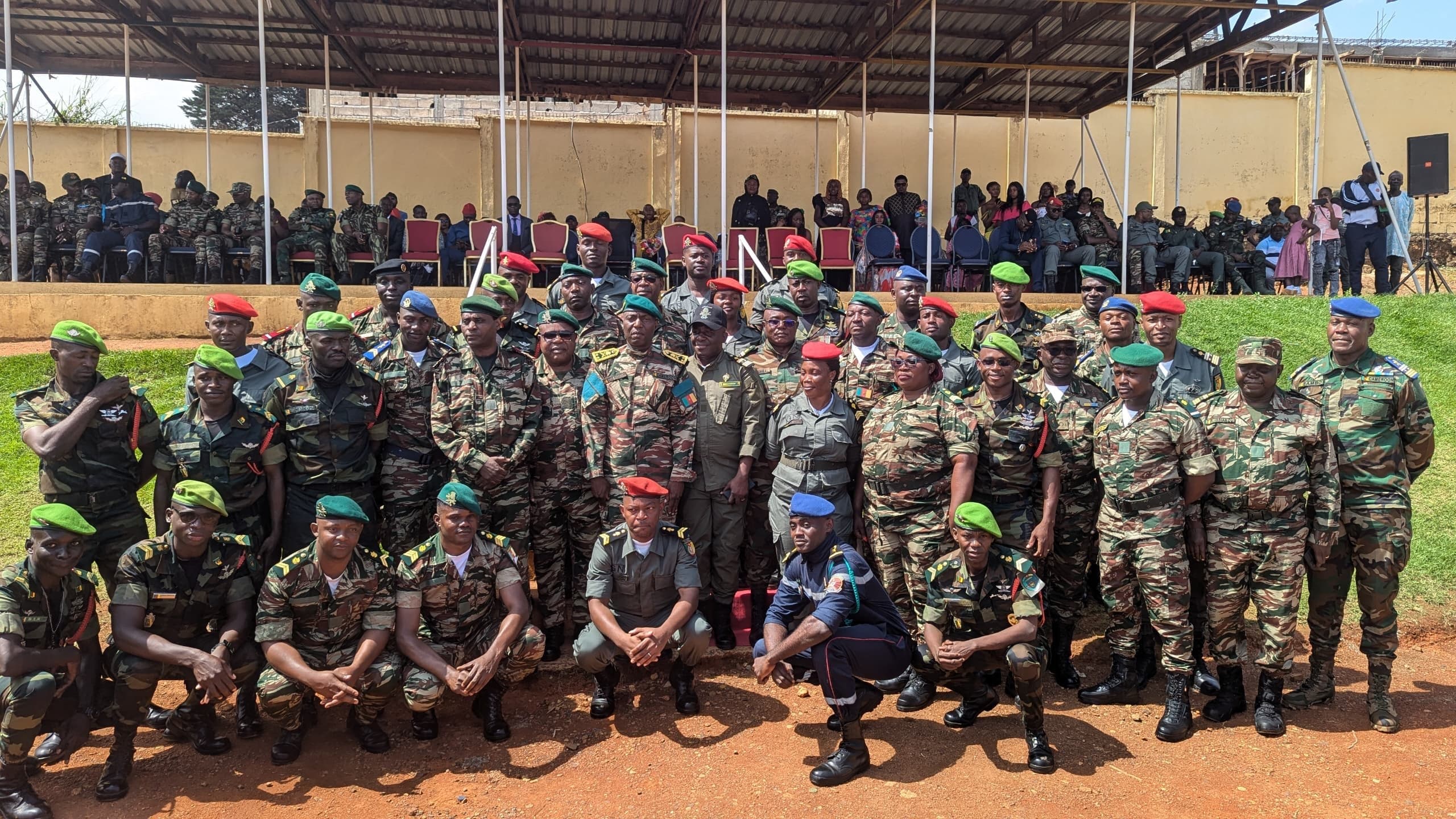 31 soldats promus lors d'une cérémonie organisée par la 5e région militaire interarmées