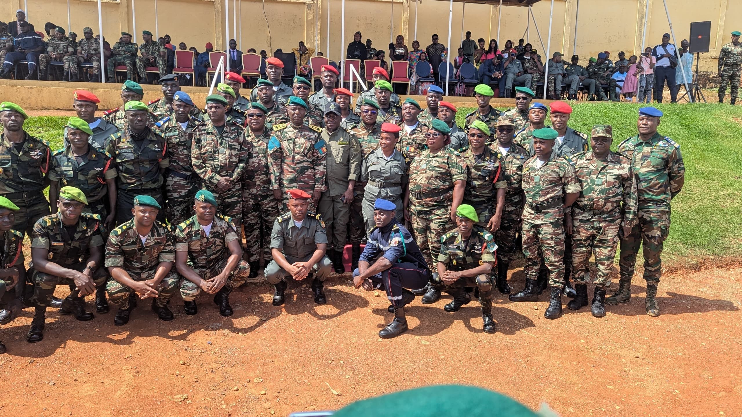 31 soldats promus lors d'une cérémonie organisée par la 5e région militaire interarmées