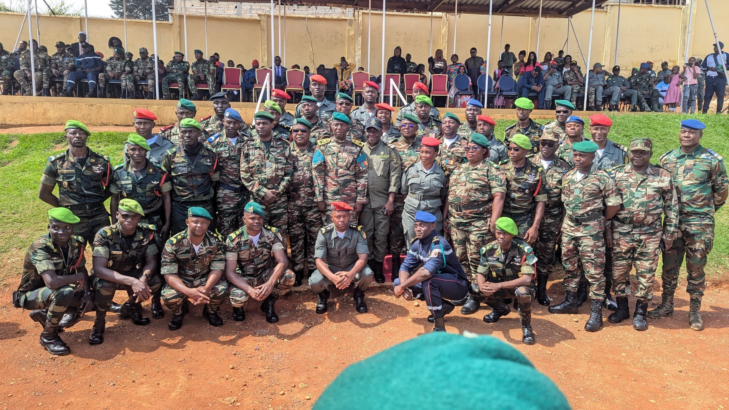 31 soldats promus lors d'une cérémonie organisée par la 5e région militaire interarmées