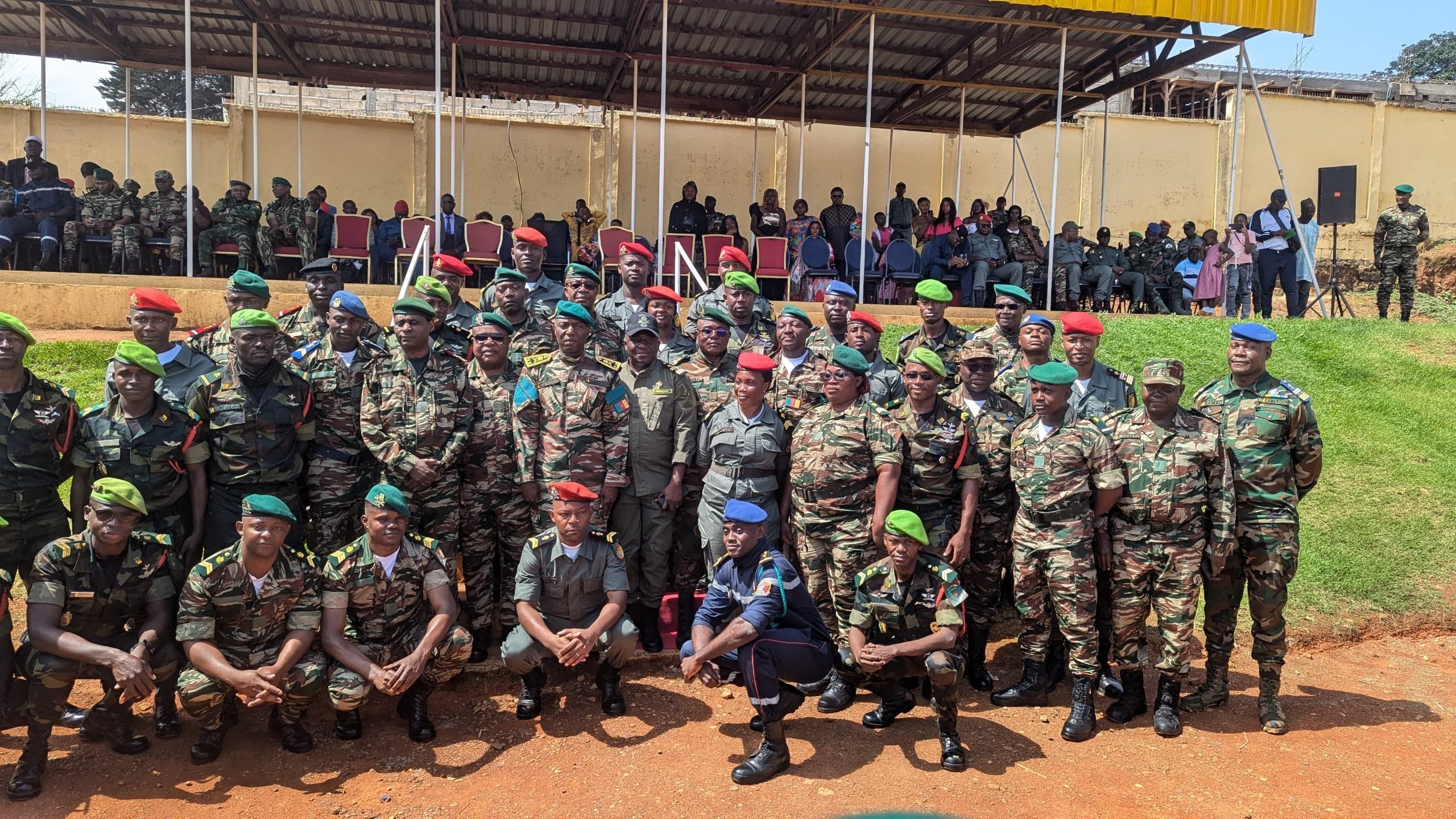 31 soldats promus lors d'une cérémonie organisée par la 5e région militaire interarmées
