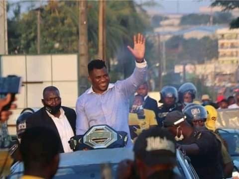 Francis Ngannou is in Buea