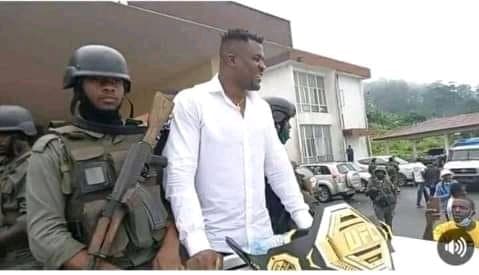 Francis Ngannou is in Buea