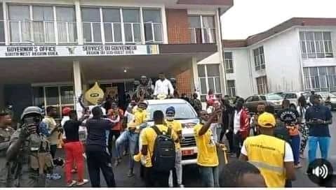 Francis Ngannou is in Buea