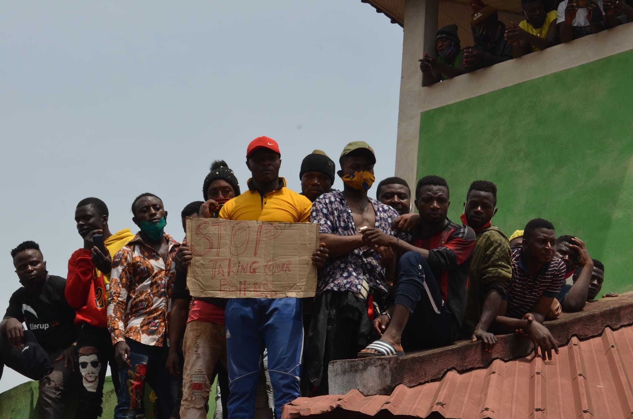 Bike Riders Strike in Bamenda