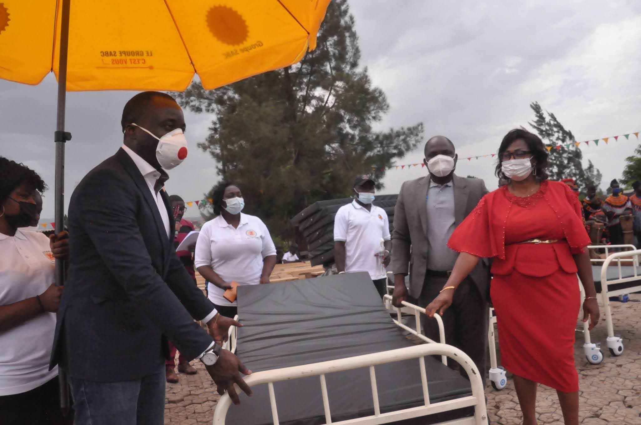 SABC Group In Partnership With BCC donates some Items to School and Health Institutions