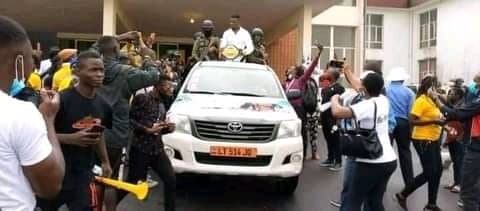 Francis Ngannou se trouve à Buea, dans la région du Sud-Ouest du Cameroun