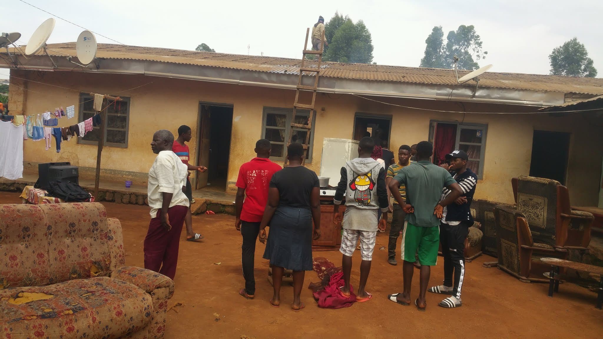 FIRE ACCIDENT IN K-TOWN STREET BAMENDA III SUBDIVISION