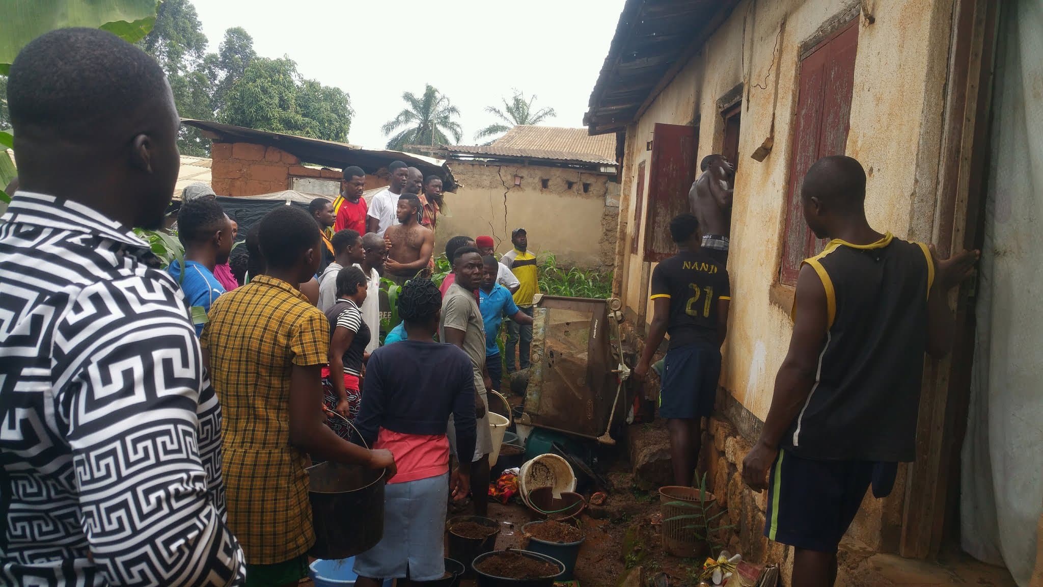 FIRE ACCIDENT IN K-TOWN STREET BAMENDA III SUBDIVISION