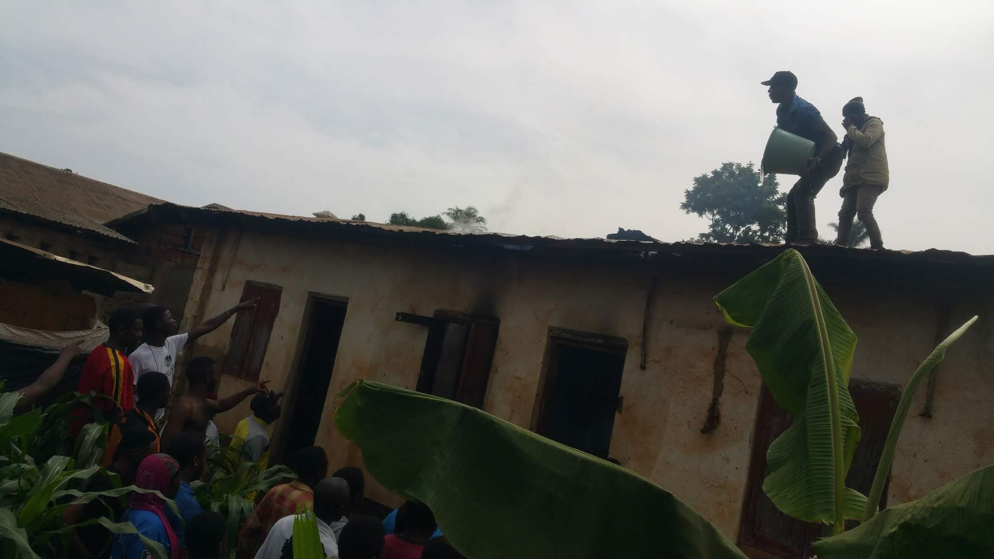 FIRE ACCIDENT IN K-TOWN STREET BAMENDA III SUBDIVISION