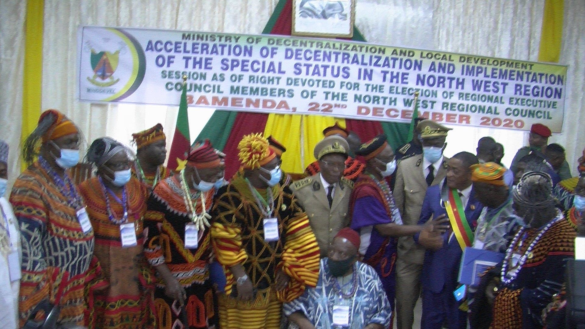 Prof Fru Angwafor North West Regional Council President Addresses The Population