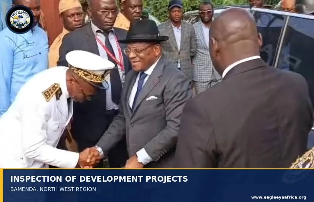 PM DION NGUTE INSPECTS KEY DEVELOPMENT PROJECTS IN BAMENDA ON DAY ONE OF NORTH WEST VISIT