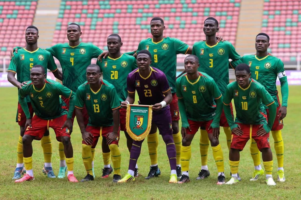 Cameroon U20 Lions Book 2027 AFCON Ticket After Comeback Victory Over Gabon