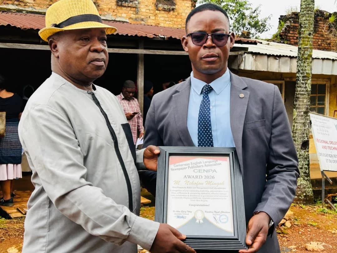 CENPA Honors Civil Administrator Nchofon Mingoh for Exceptional Humanitarian Leadership in the North West Region